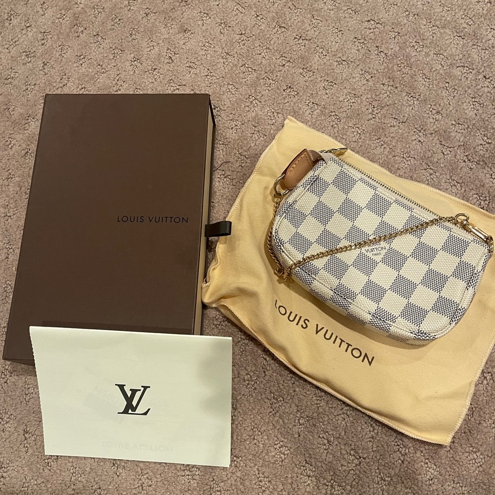 Louis Vuitton Mini Pouchette Damien Azul